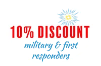 10% military & first responders